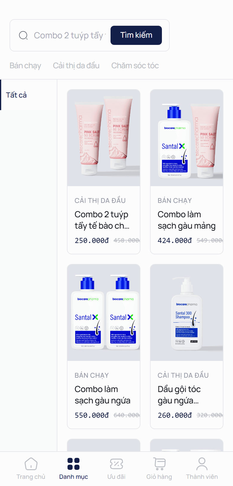Zimo Ecommerce — Cửa hàng bán lẻ trên Zalo Mini App