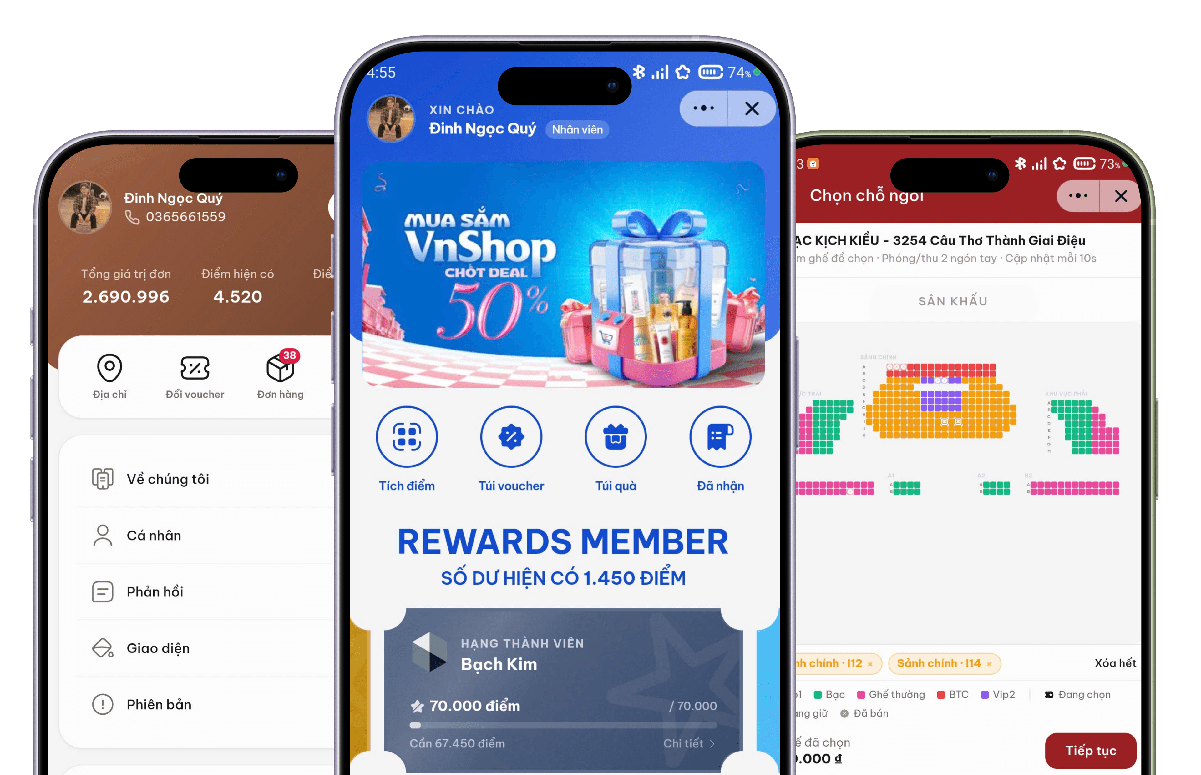Zimo Platform - Mini App Rewards, Ecommerce, Ticketing trên Zalo