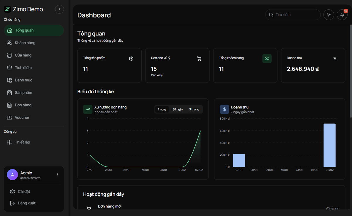Quản lý Đơn hàng