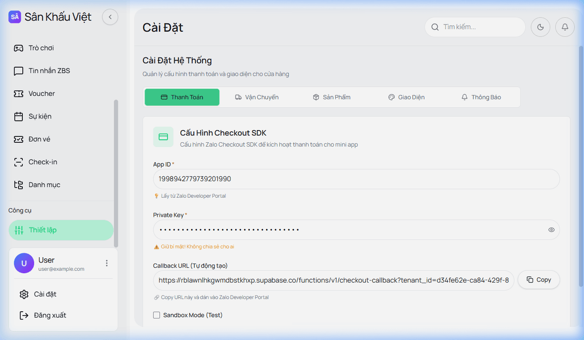 Sơ đồ chỗ ngồi